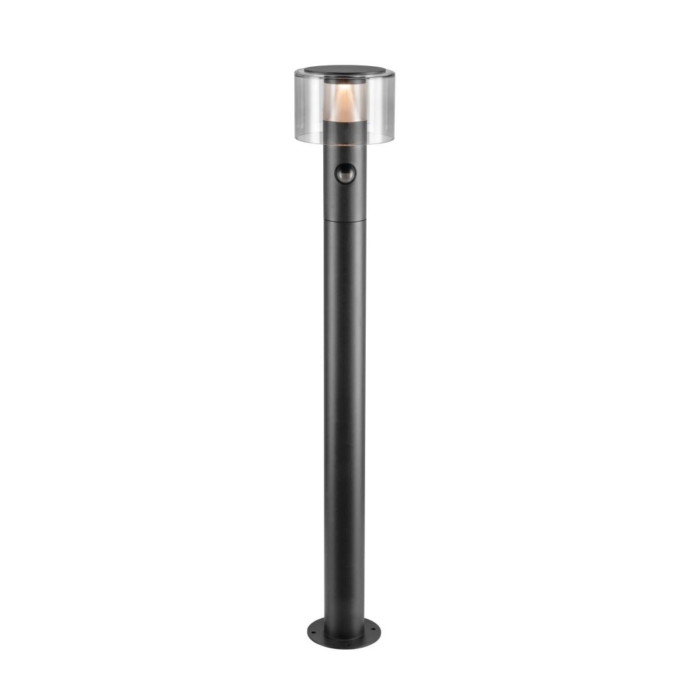 Tuinlamp Taha 90cm zwart met sensor SLV 4024163318235
