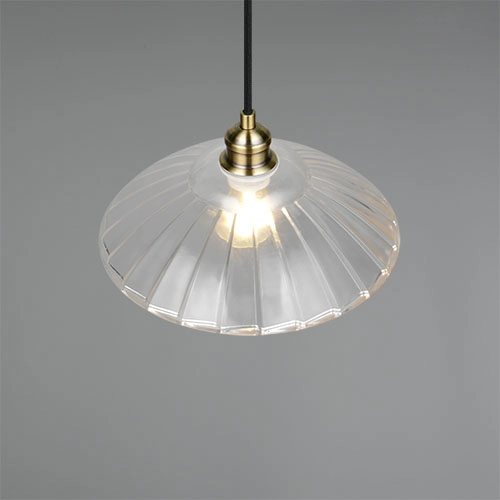 Klassieke hanglamp Eluna oud messing Trio 4017807682465