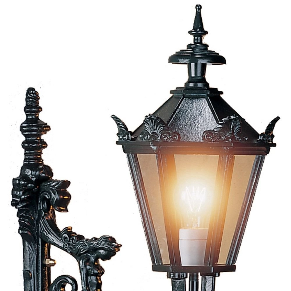 Nostalgische buitenlamp Diana zwart KS verlichting 8714732140348