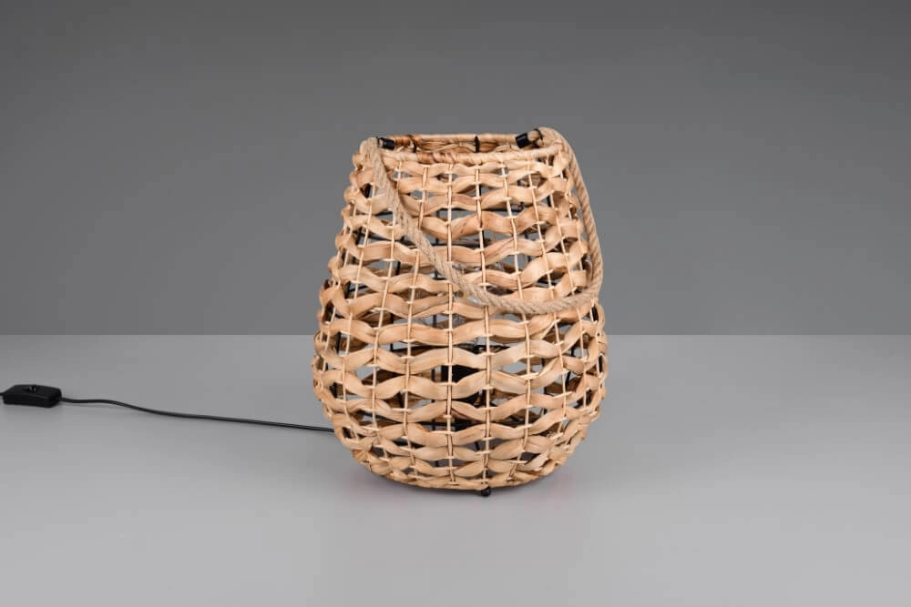 Landelijke tafellamp Jean Ø 29cm rotan Trio 4017807637687