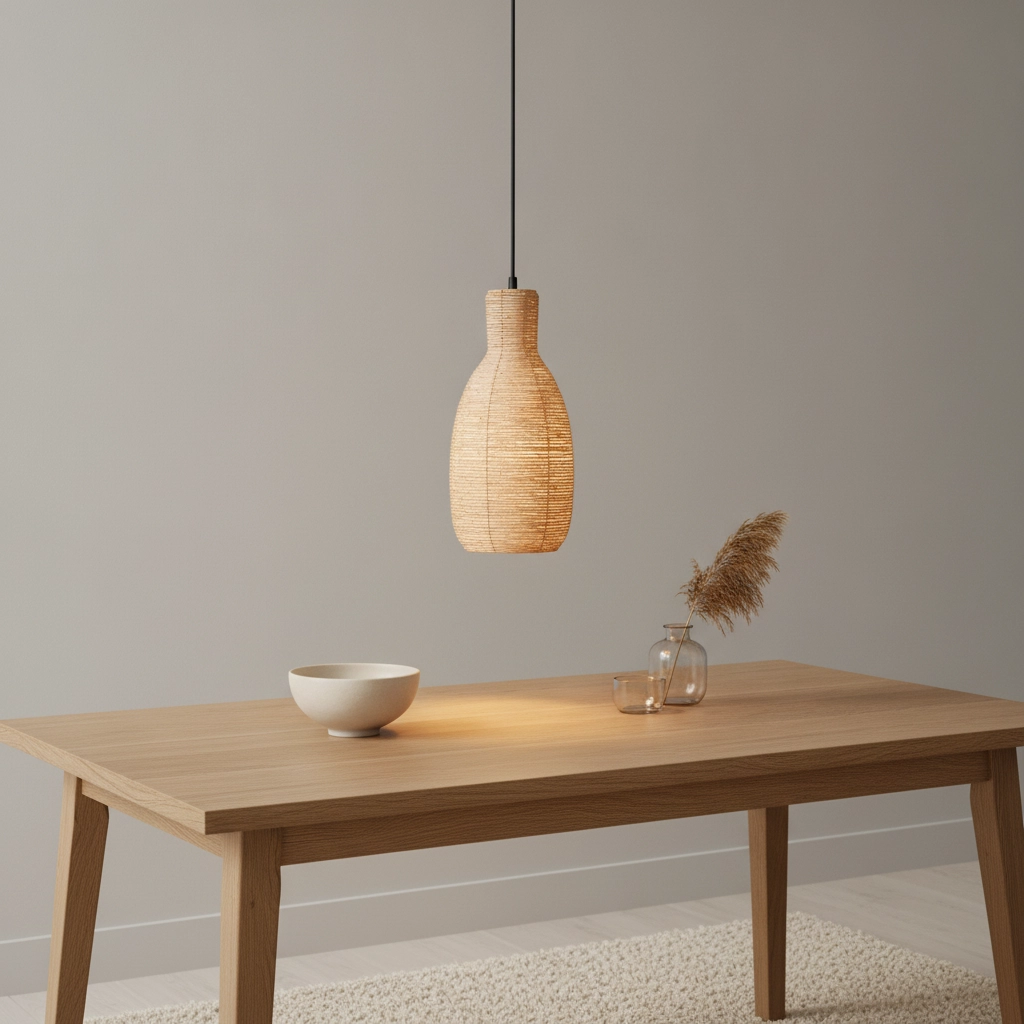 Hanglamp Ona Ø 18cm rotan