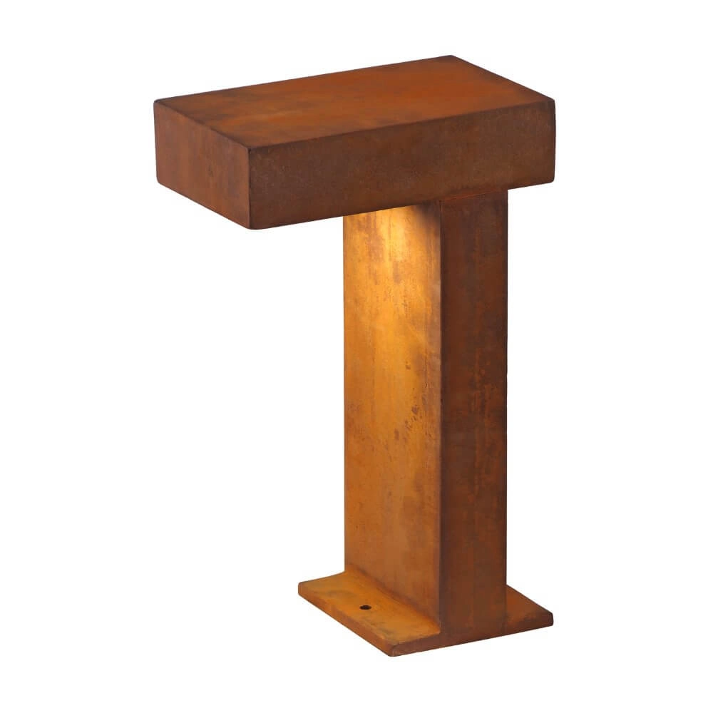 Padverlichting Rusty 40cm roestbruin