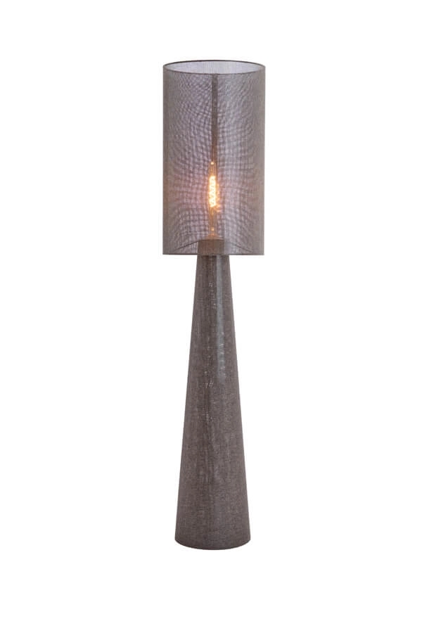 Vloerlamp Micky bruin Ø 38cm Light & Living 8717807761165