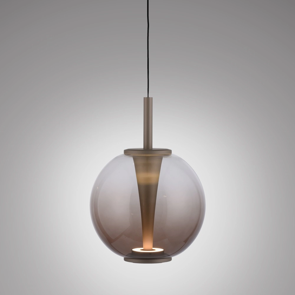 Led hanglamp Pure Infinity met amber glas - Ø 18cm Paul Neuhaus 4012248399040