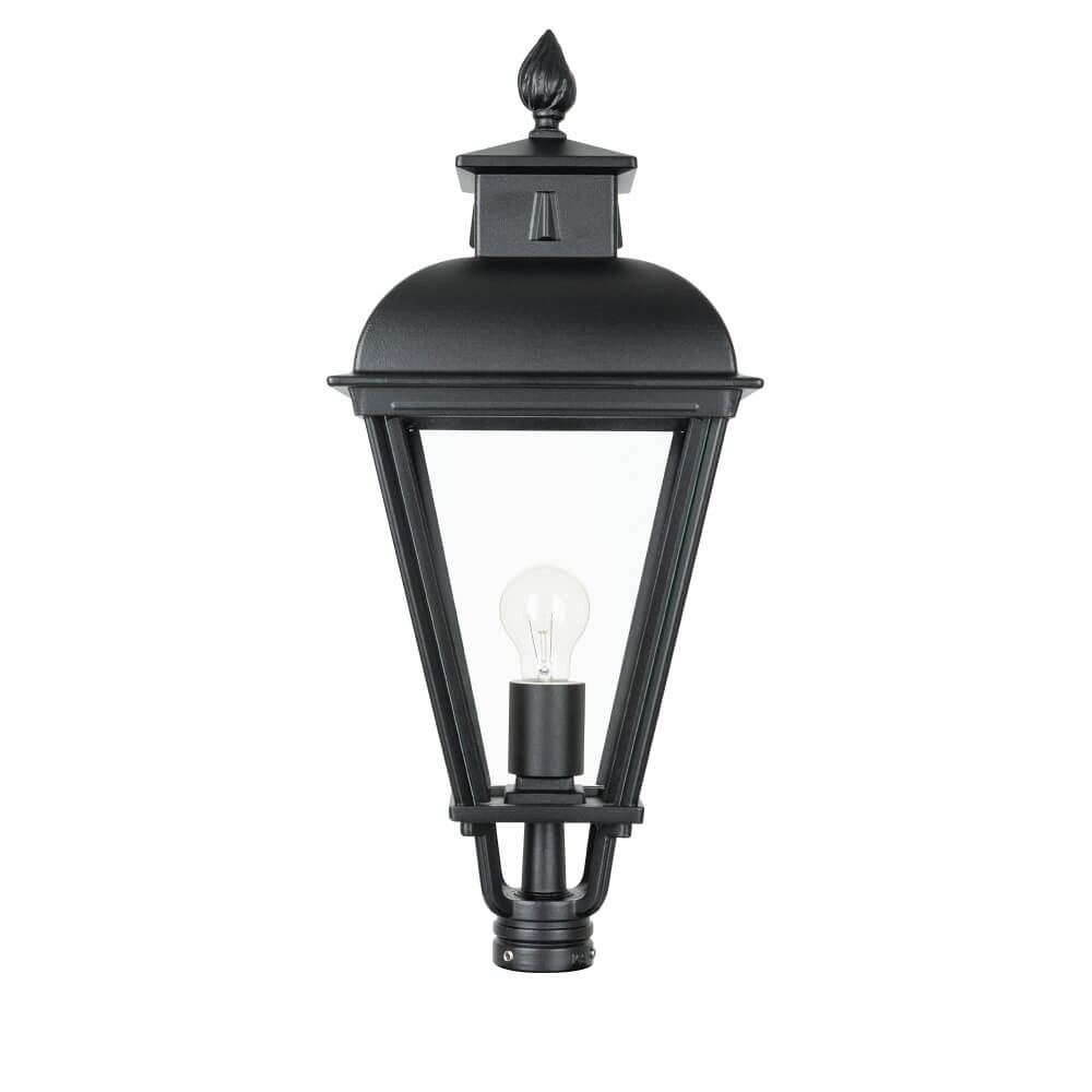 Zwarte kap Vondel 62cm - zwart KS verlichting 8714732577809