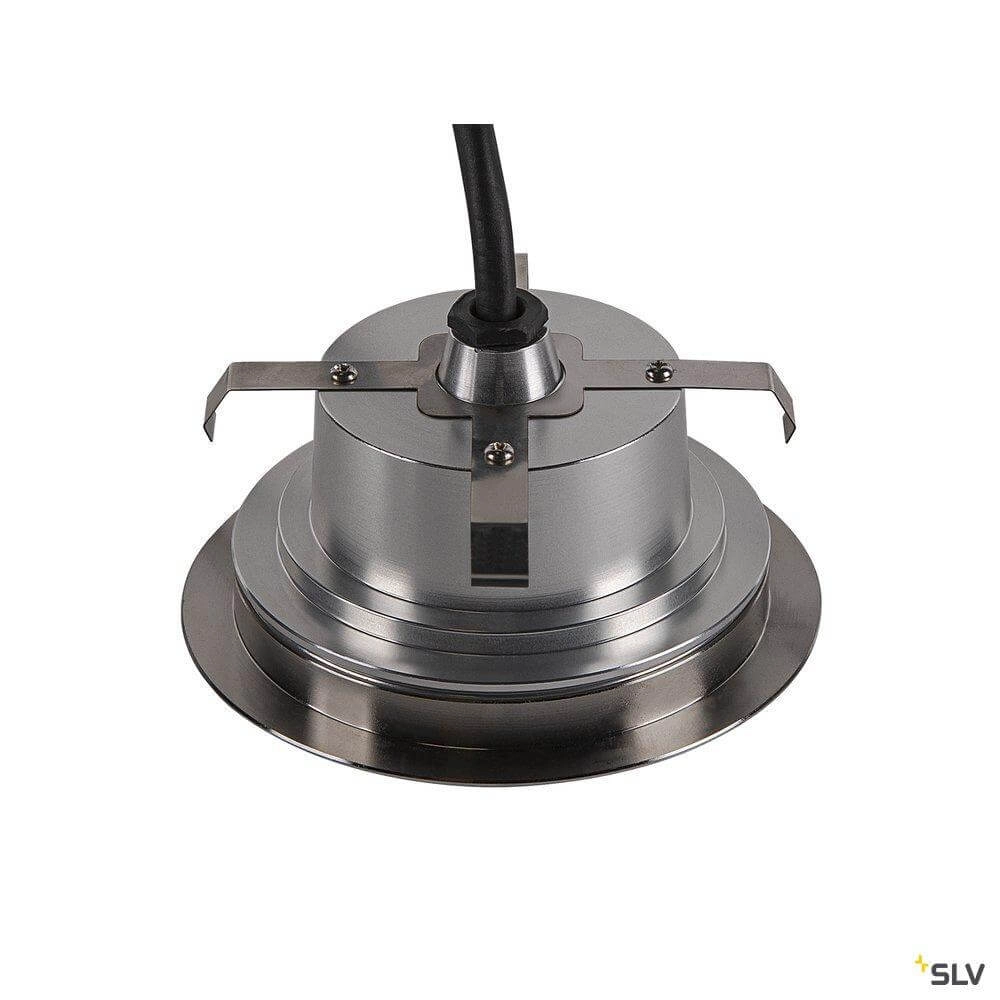 Grote led grondspot Dasar Flat warmwit licht SLV 4024163262071