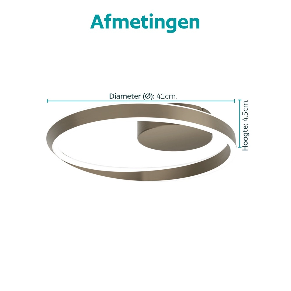 Design plafondlamp Camerota donker brons Eglo 9008606391240
