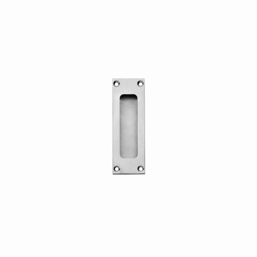 Schuifdeurkom recht Alvro 12x4cm RVS schroefgat