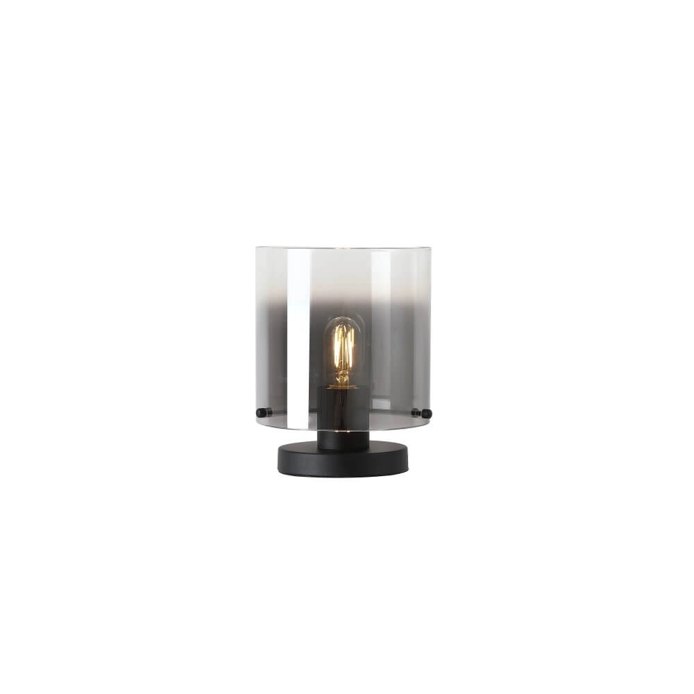 Zwarte tafellamp Sweden design Searchlight 5053423272153