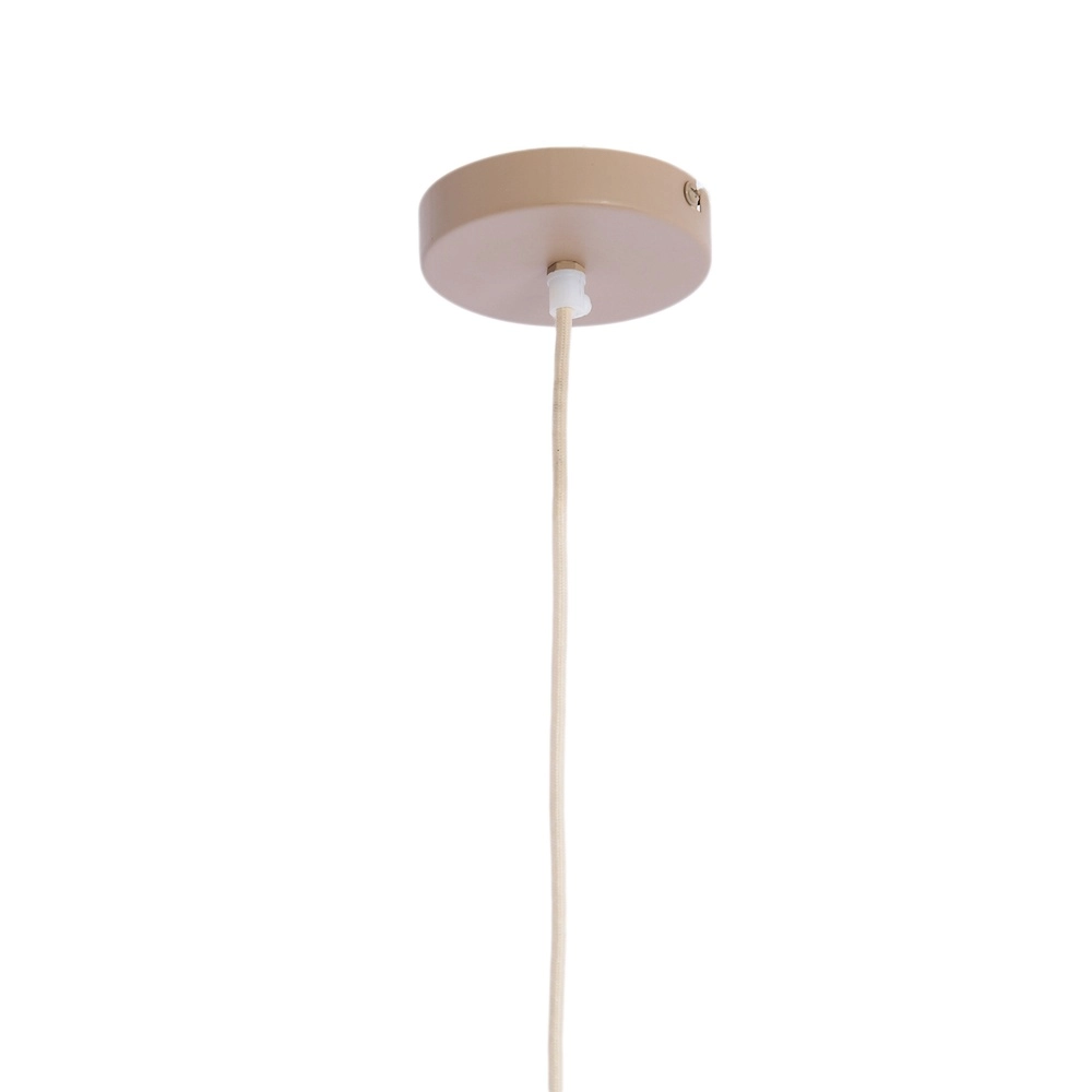 Stoffen hanglamp Cesano Ø 50cm - naturel Light & Living 8717807779252