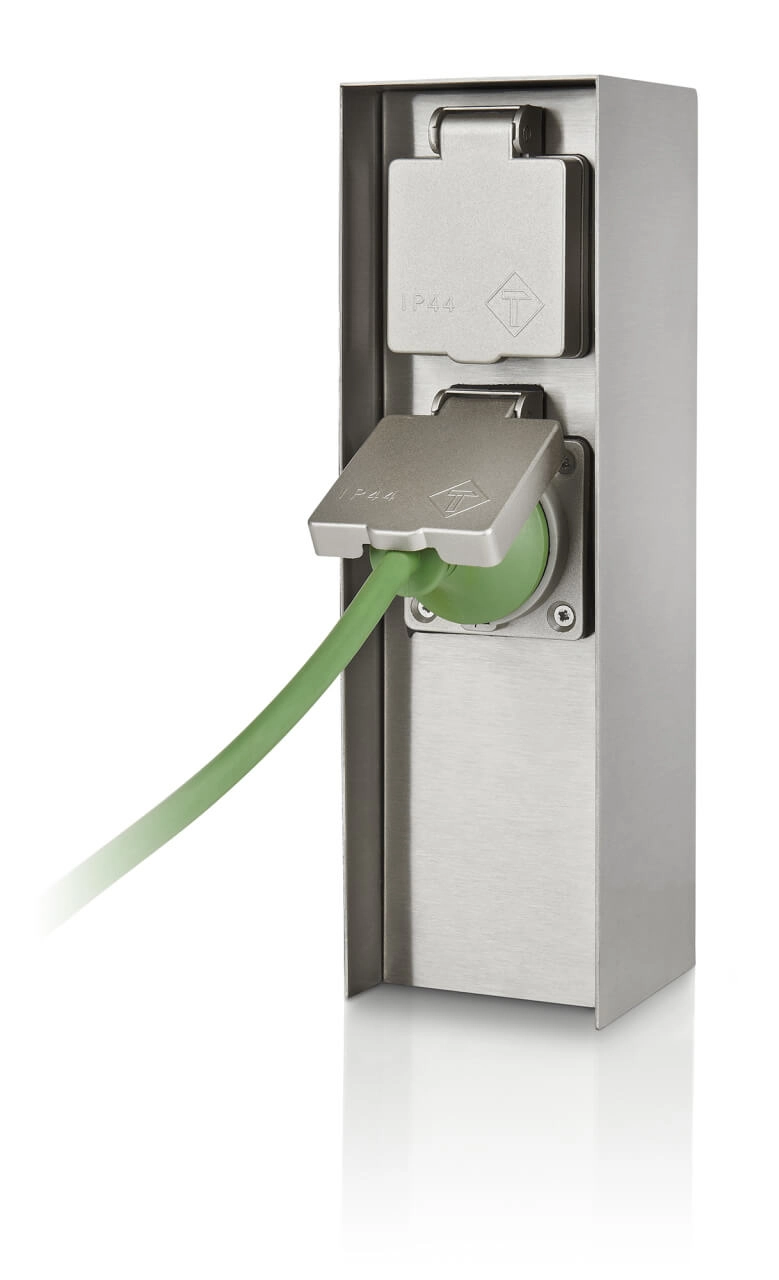 Tuin stopcontact Rock Plug buiten