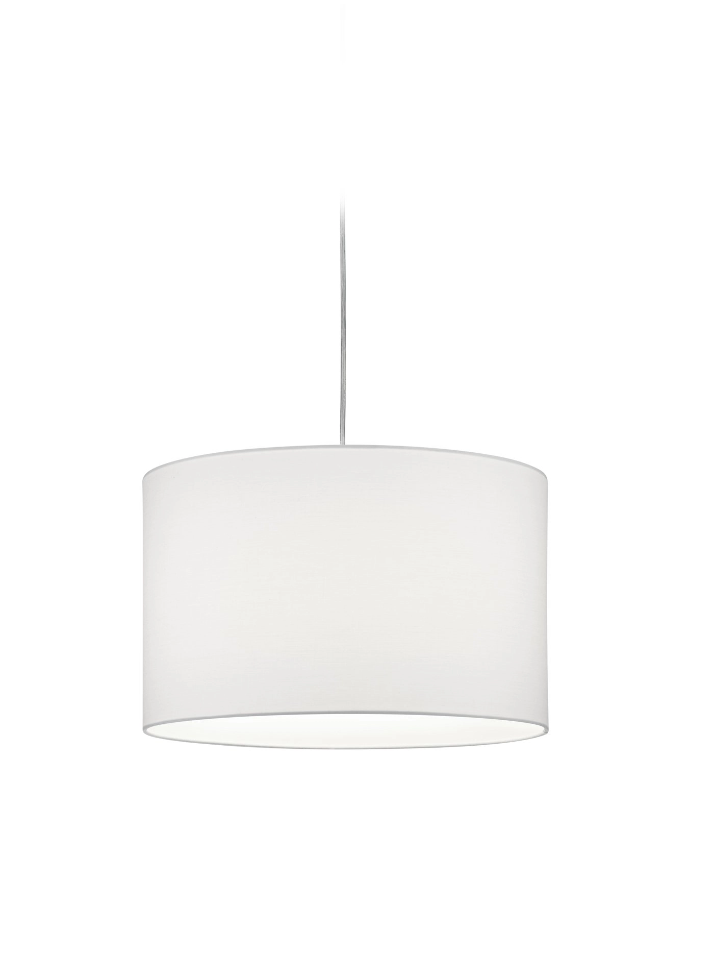 2-fase rail hanglamp Duoline Ø 40cm wit