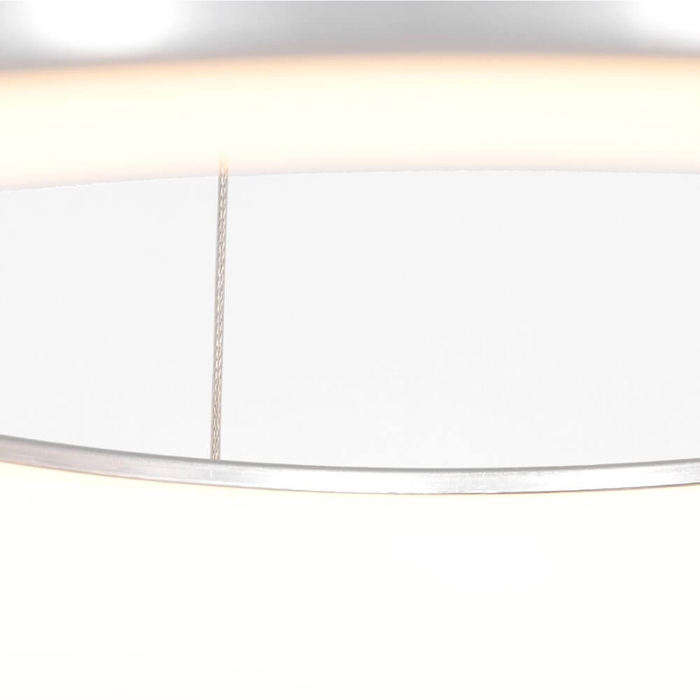 Led hanglamp Ringlede Ø 48cm metaalgrijs Steinhauer 8712746135213