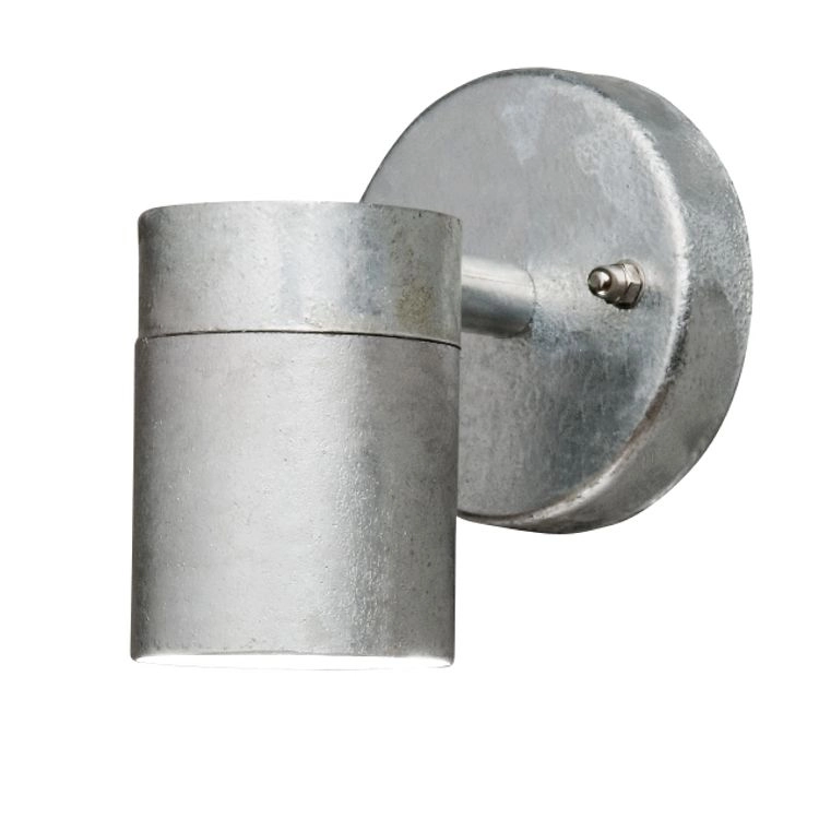 Wandspot Modena Downlight 9cm zinkgrijs