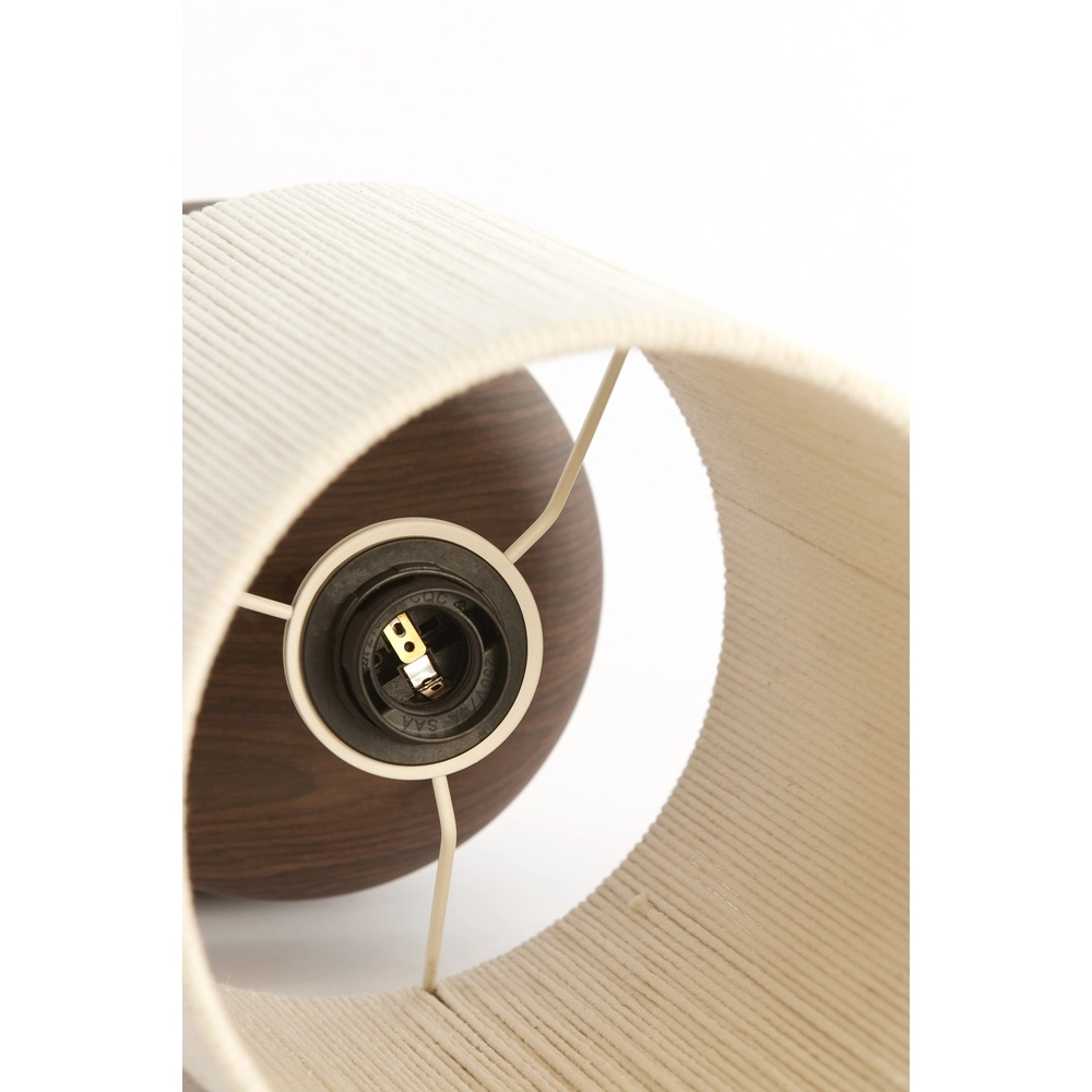 Schemerlamp Danialo 50,5cm - donker hout Light & Living 8717807815202