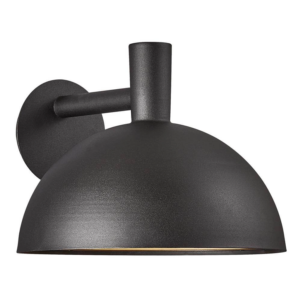 Zwarte wandlamp Arki design down XL
