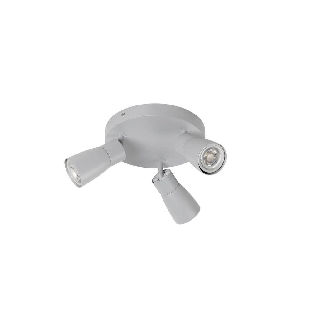 Ronde spot Puri 2.0 Dome grijs 3-lichts SLV 4024163293839