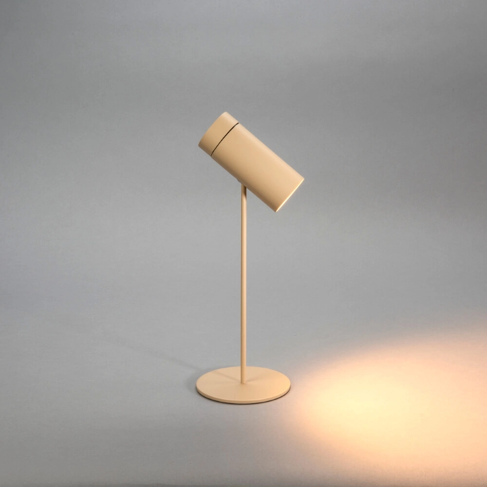 Oplaadbare tafellamp Multi zand bruin met magneet KonstSmide 7318307844337