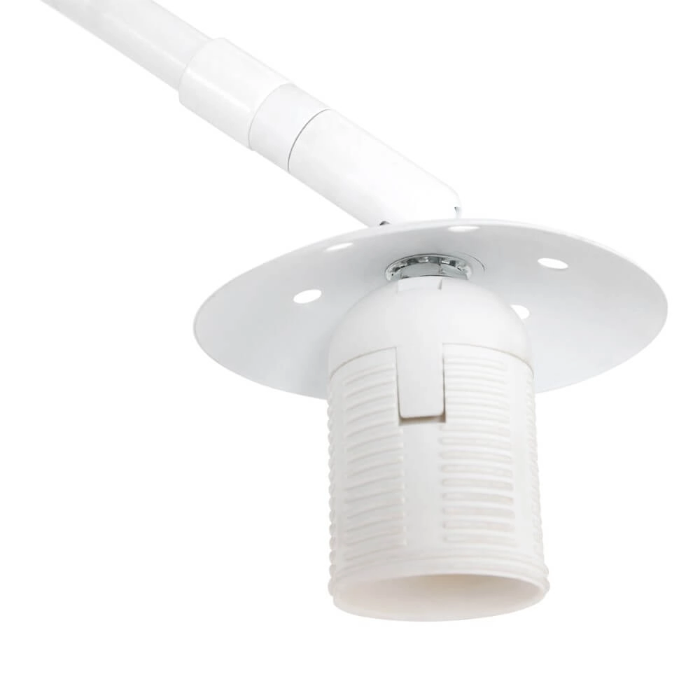 Booglamp Sparkled Light met witte kap Steinhauer 8712746152579