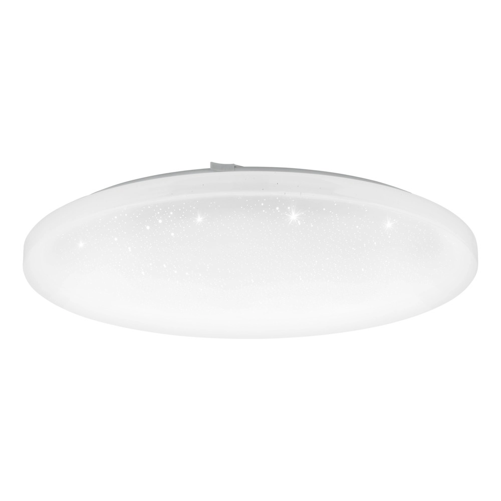 Plafonniere Frania-Z smart wit Ø 50cm kristaleffect