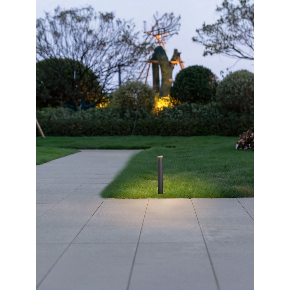 Moderne padverlichting Bast donkergrijs 45cm - 2700K Lyora 5212017497611