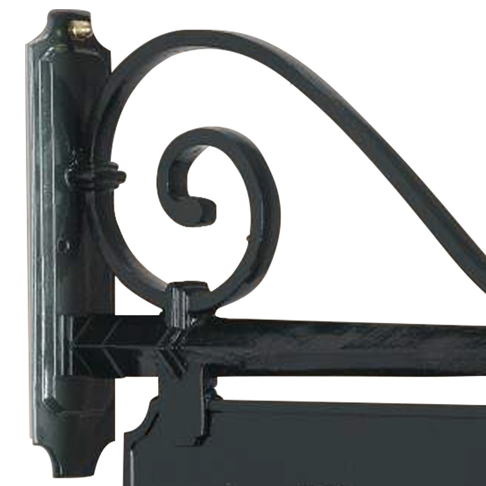 Nameplate Signboard A aluminium - zwart KS verlichting 8714732561945