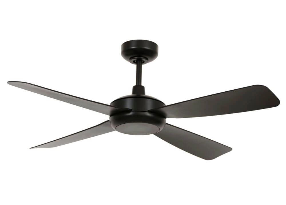 Plafondventilator met licht Slipstream Ø 107cm zwart