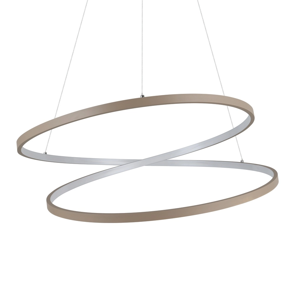 Ø 70cm led hanglamp Ruotale zand Eglo 9008606303540