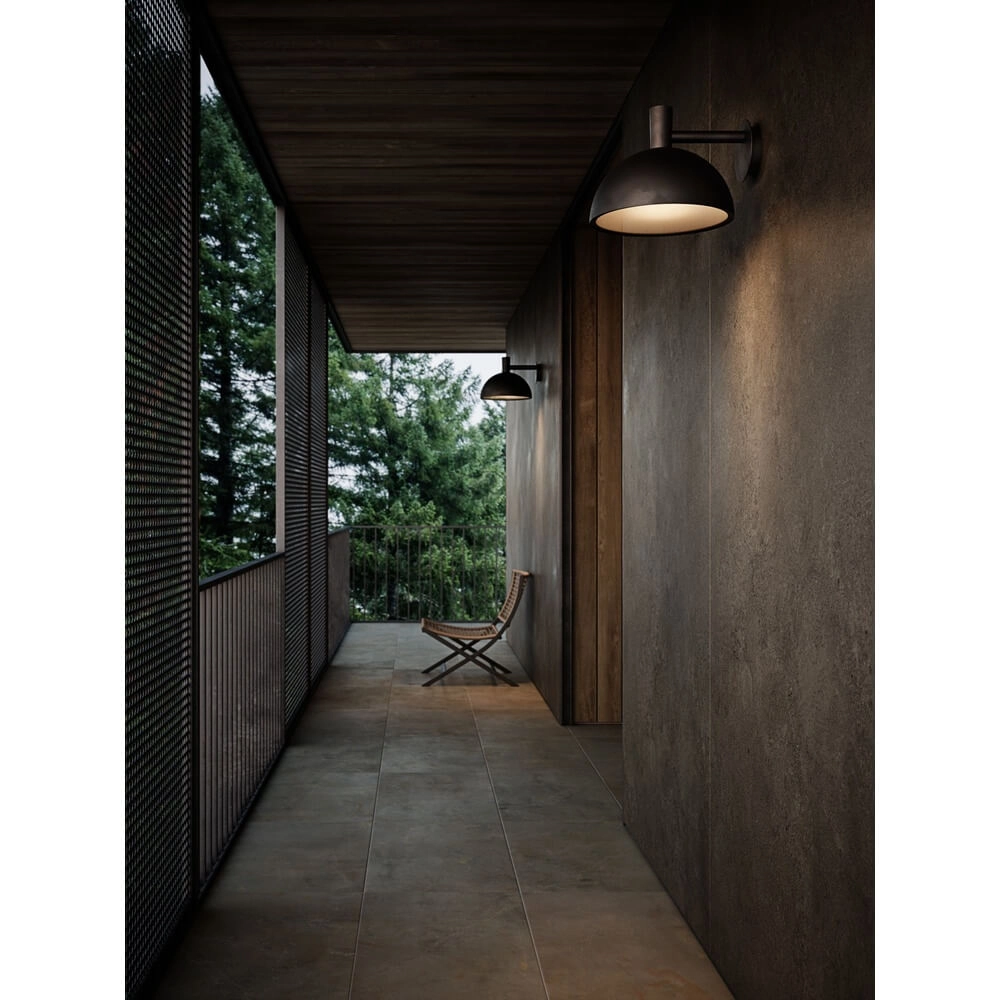 Zwarte wandlamp Arki design down XL Nordlux 5704924004667