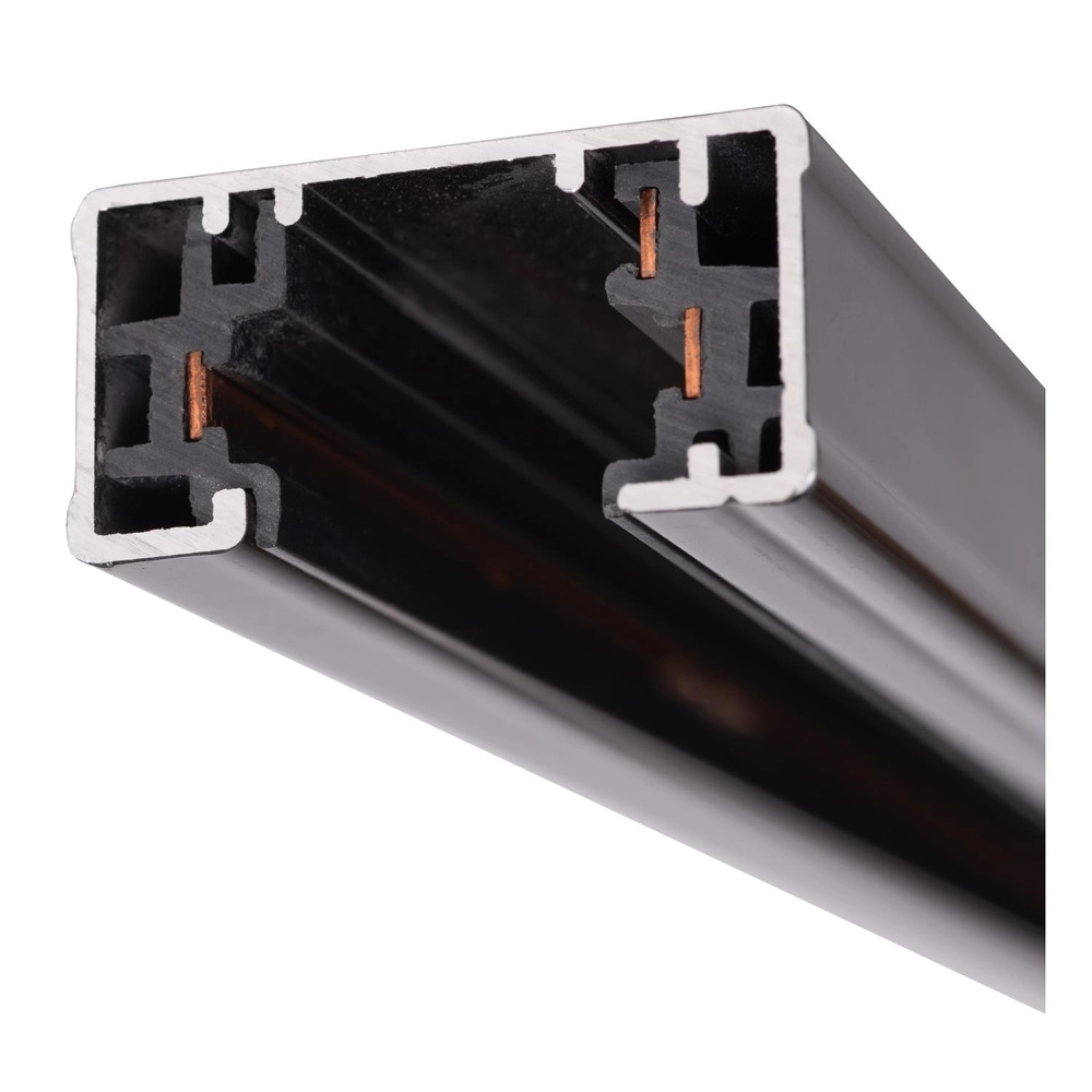 Rail Track 1 meter - 1-fase zwart Lucide 5411212093301