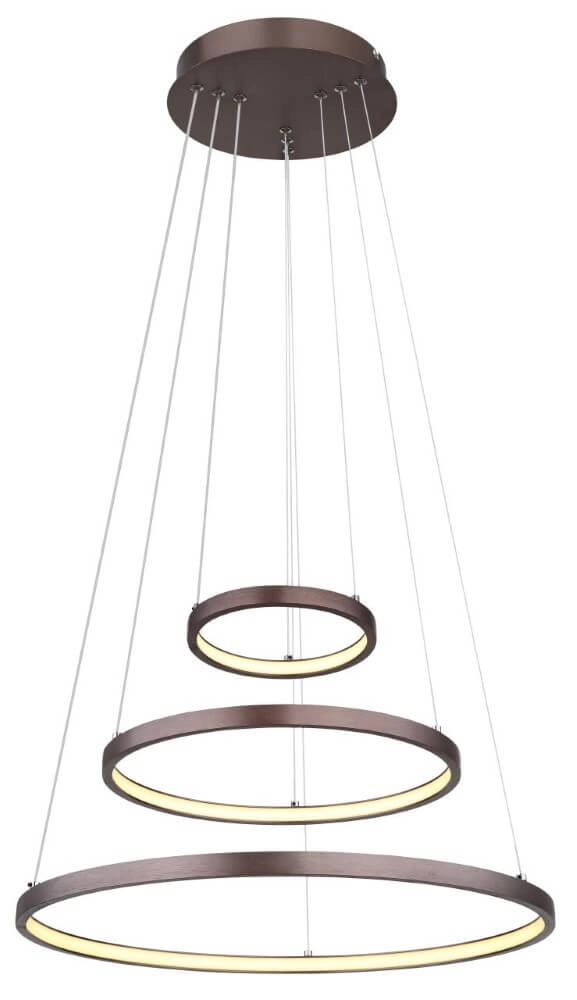 Design hanglamp Ralph koffiebruin varibo Globo 9007371445684