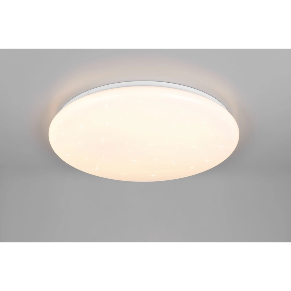 Plafonniere Cetus wit met RGB functie Trio 4017807654561