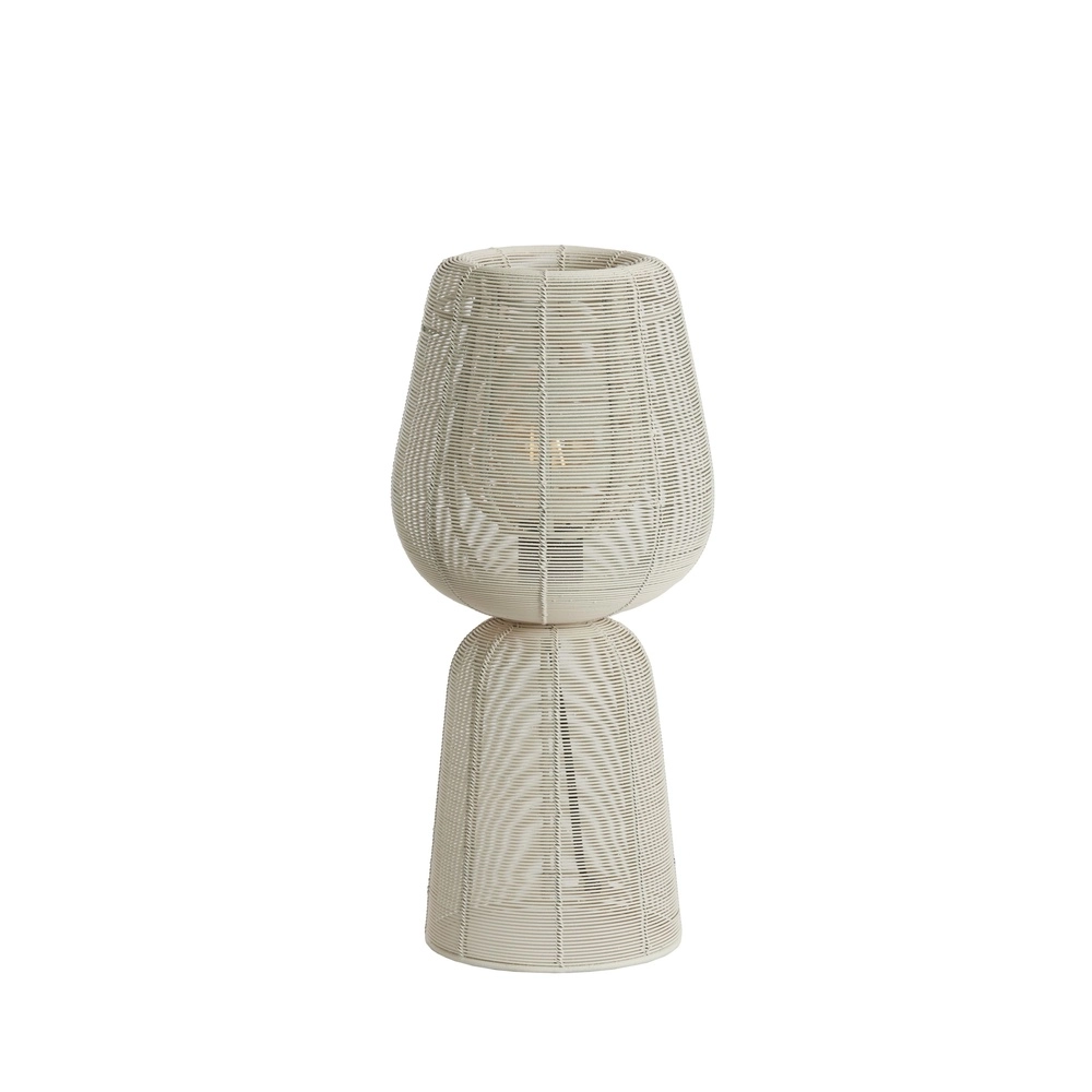 Tafellamp Aboso wit Ø 18cm Light & Living 8717807701529