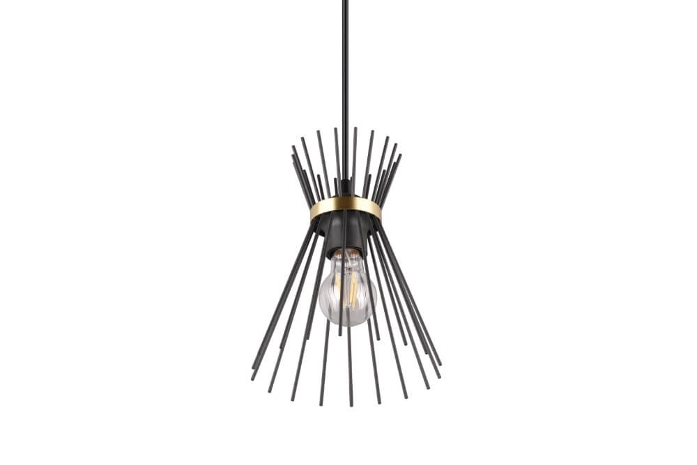 Hanglamp Rod design zwart