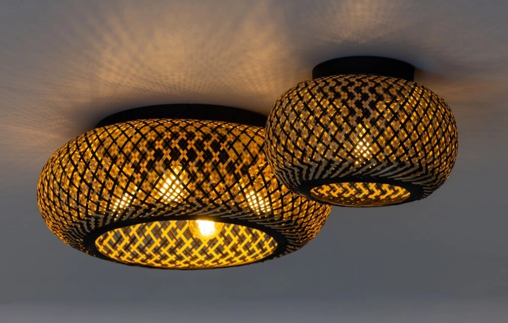 Landelijke plafondlamp Otis Ø 50cm ETH 8720195308096