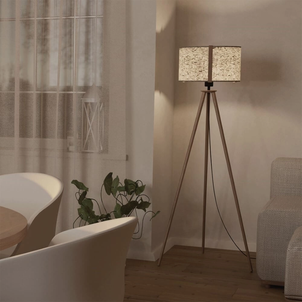 Vloerlamp Tripod Hontongas met gemaaid gras Stars of Light 9008606274659