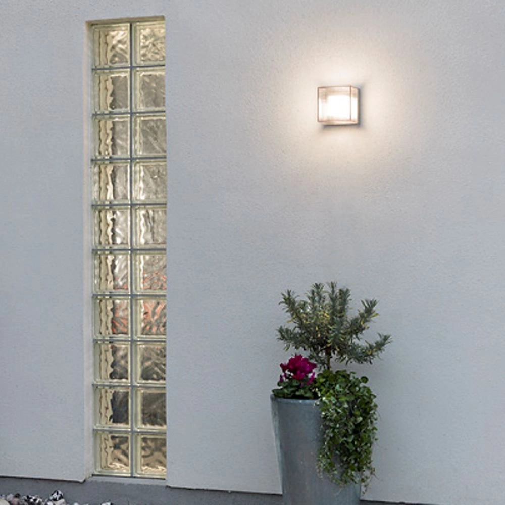 Led buitenlamp Sanremo 14cm zilvergrijs KonstSmide 7318307924312