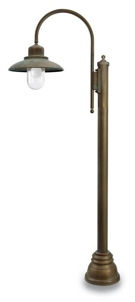 Staande lamp Patio S - verouderd messing
