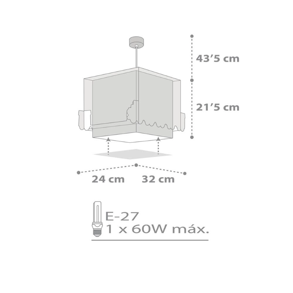 Hanglamp The Night Tain Dalber 8420406002934