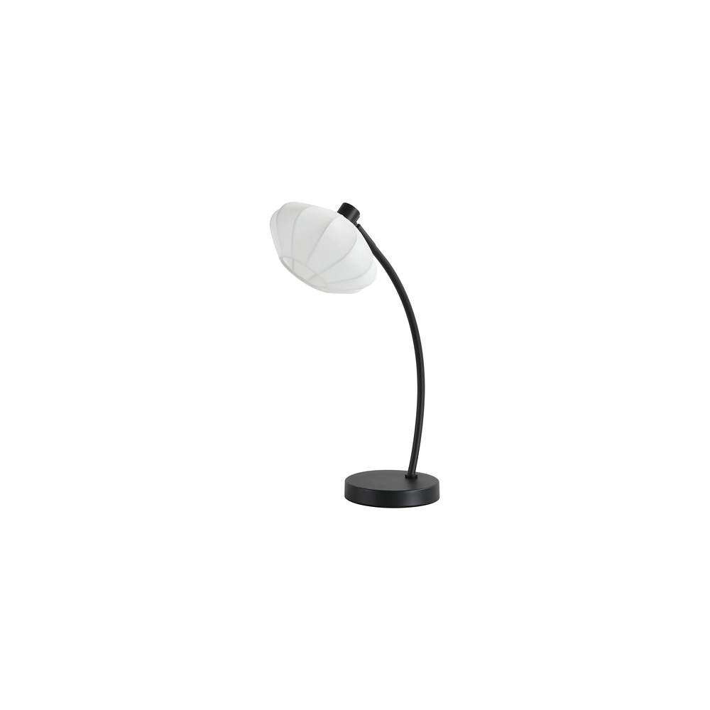 Tafellamp Radiant zwart met kap