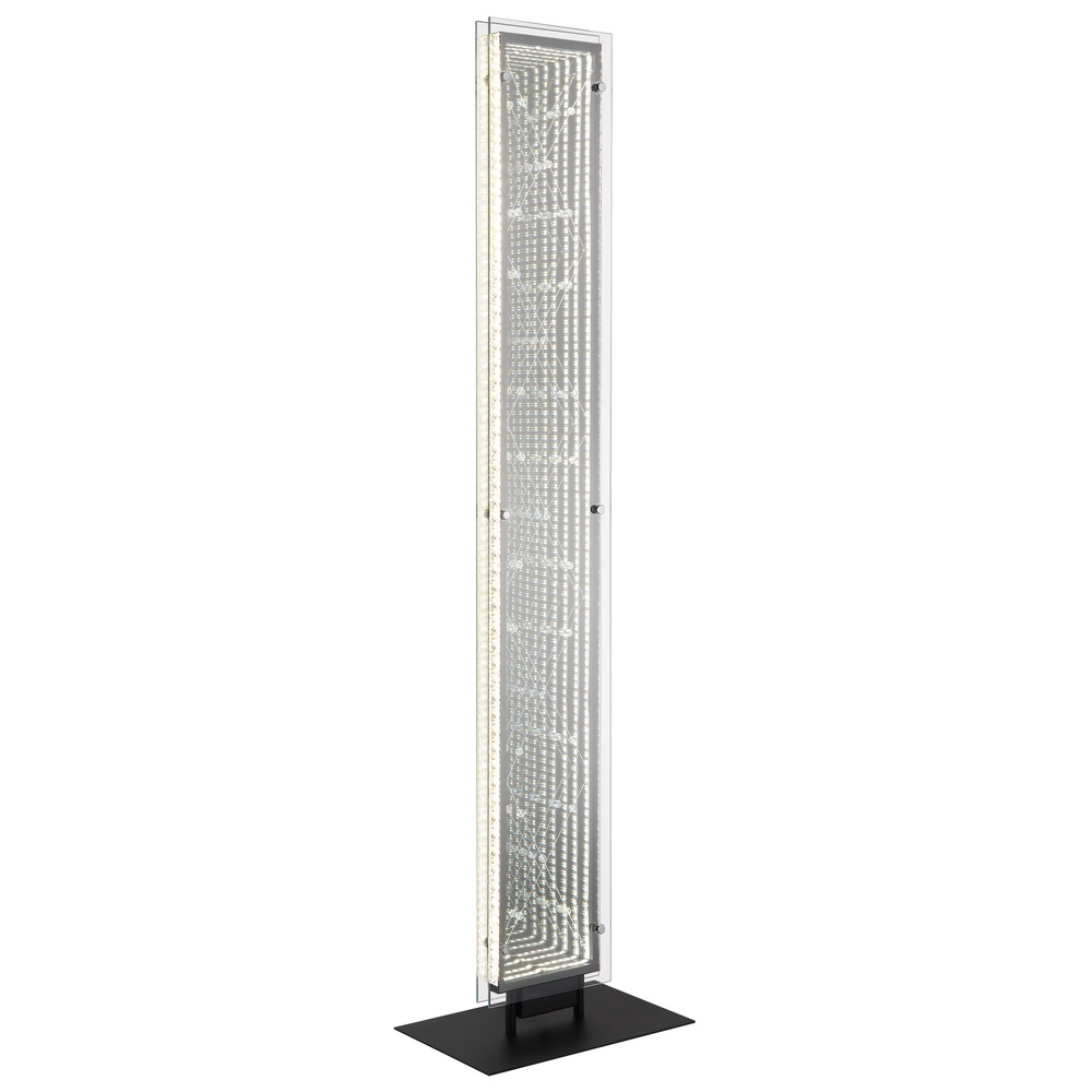 Vloerlamp Mirrora zwart