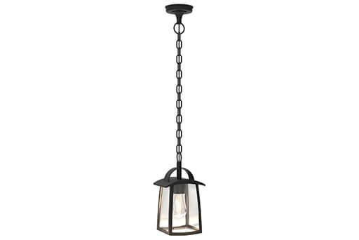 Hanglamp Kelsey zwart aan ketting