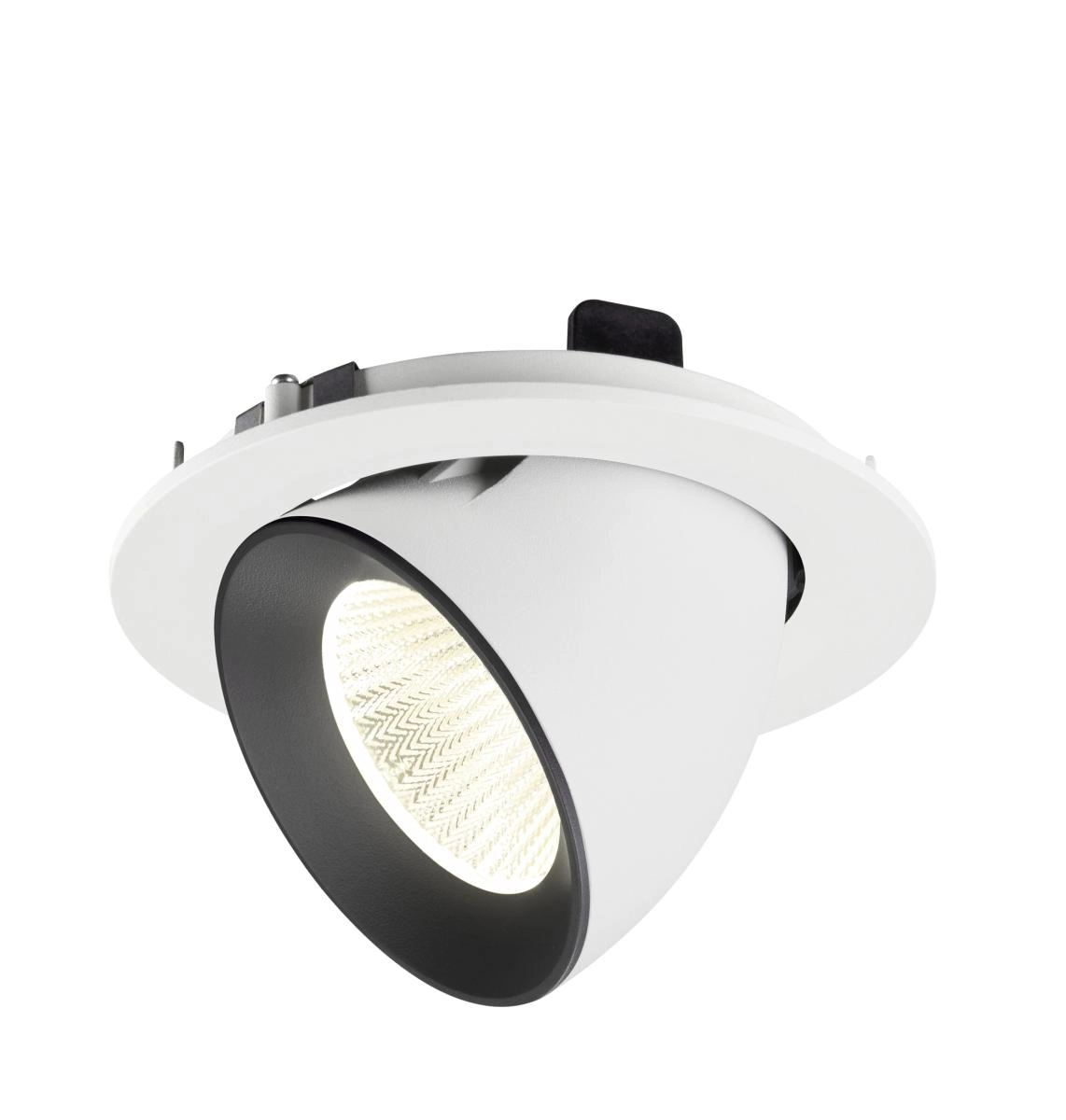 Inbouwspot Numinos Gimble L wit/zwart 4000K - 40gr SLV 4024163310031