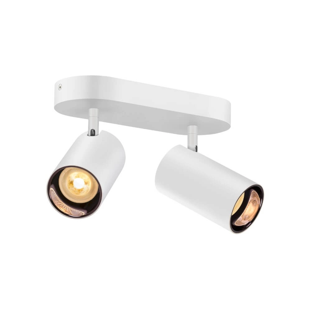 2-lichts opbouwspot Asto Tube wit - 2x GU10 SLV 4024163266147
