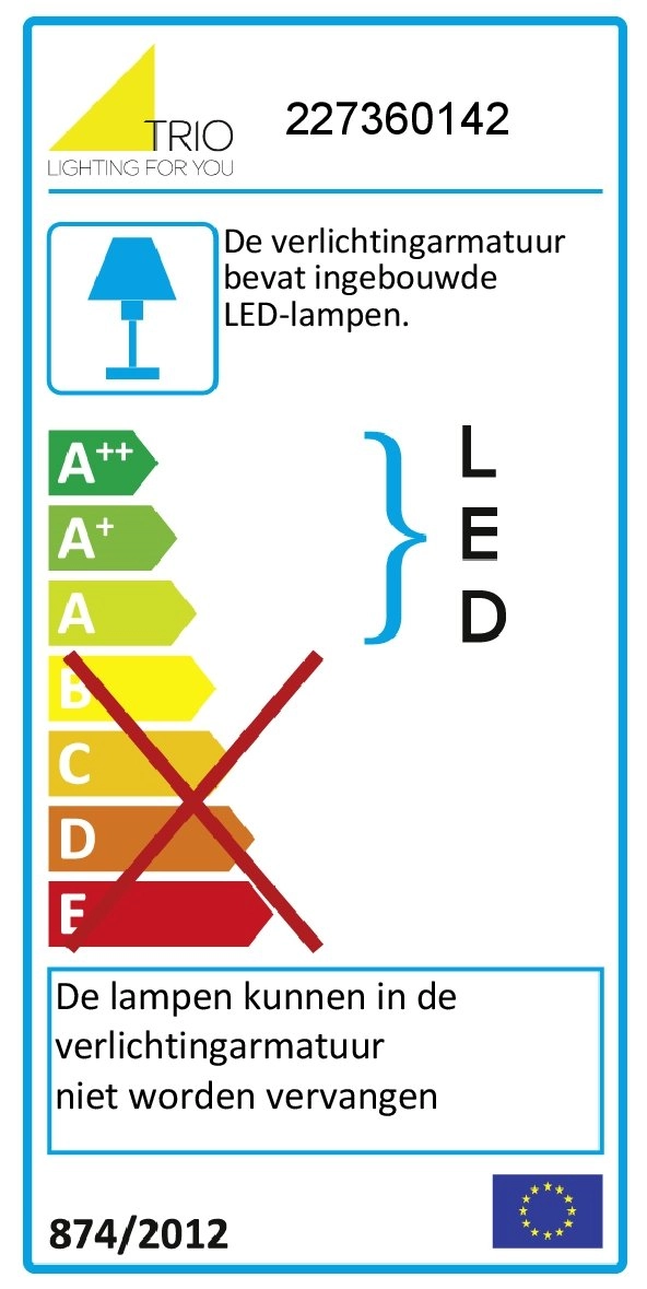 LED buitenlamp Indus Trio 4017807369229