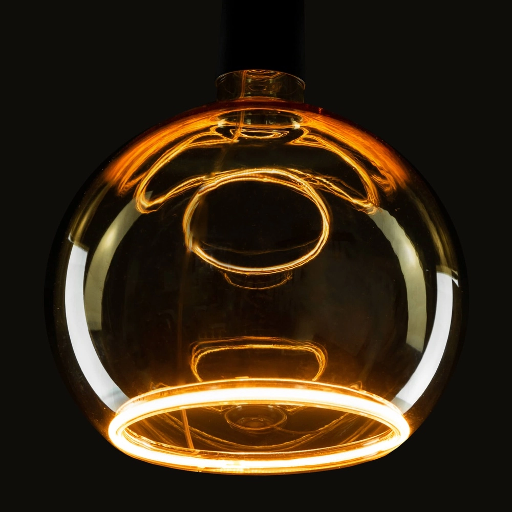 Design lichtbron Floating goud - 4W - E27 - 240lm - 2200K - Ø 15cm