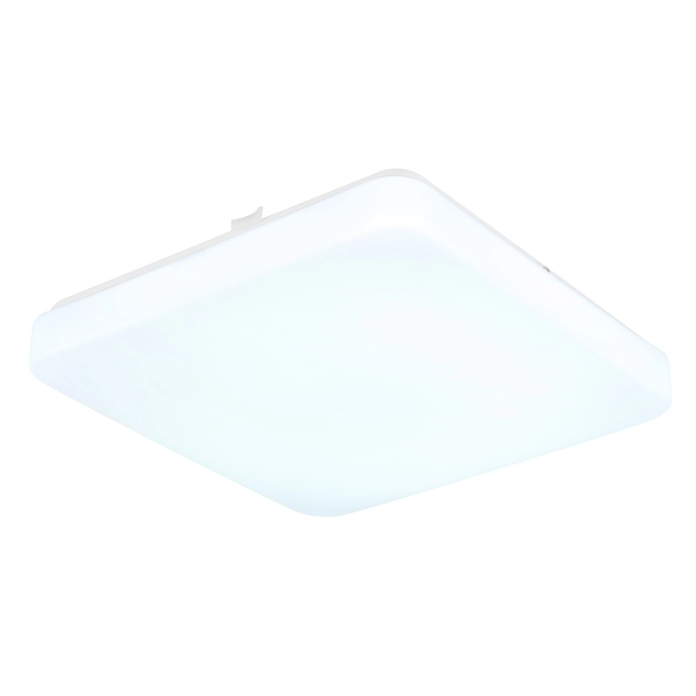 Plafondlamp Donte vierkant wit 27cm Globo 9007371583706