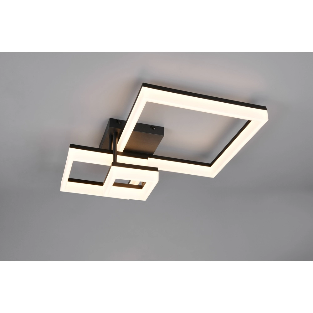 Zwarte plafondlamp Camino design Trio 4017807655834