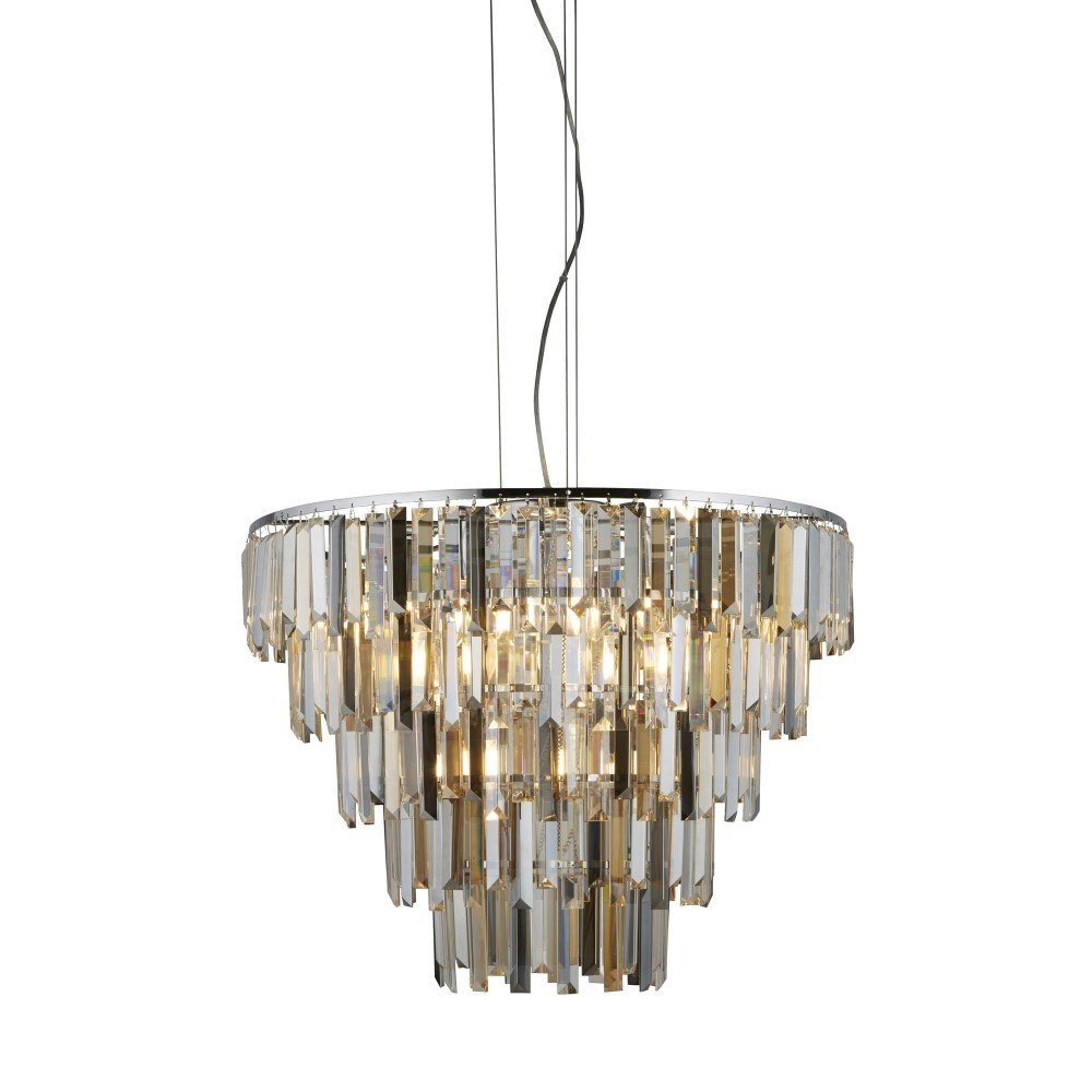 Grote kroonluchter Clarissa Ø 65cm Searchlight 5053423155951