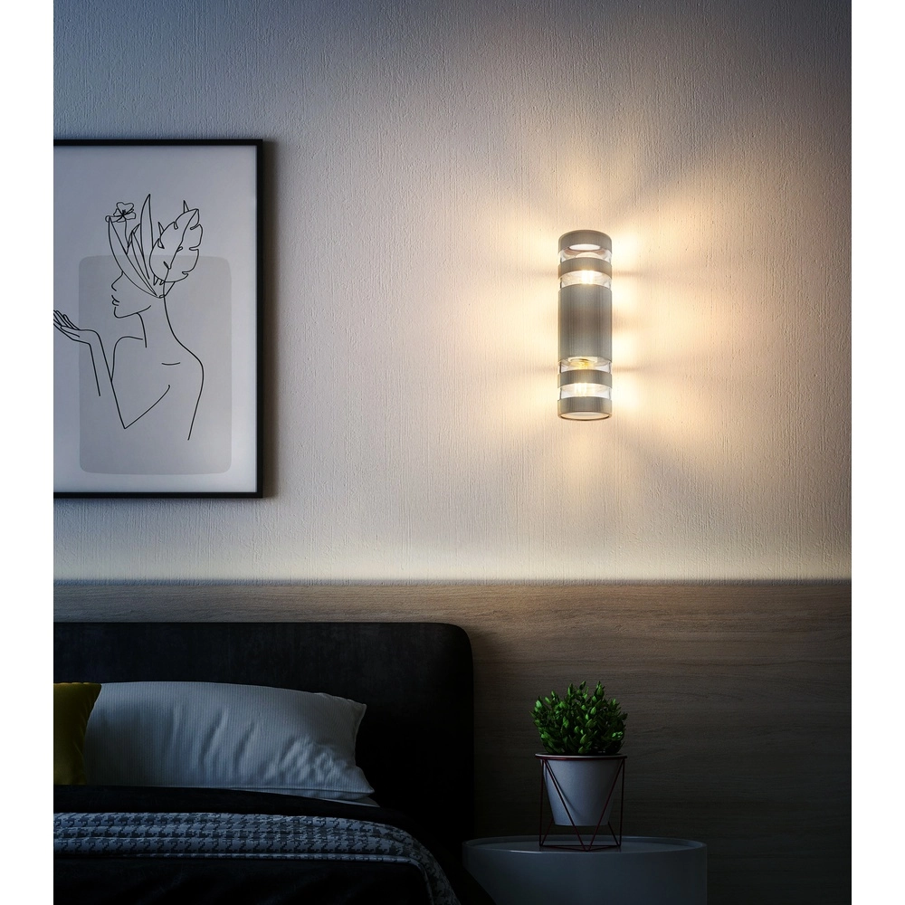 Design wandlamp Hayes antraciet Globo 9007371578238